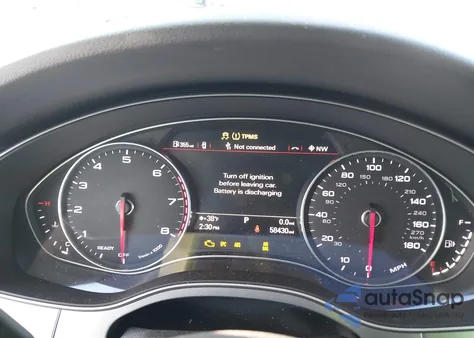 2016 Audi A6 3.0T Premium Plus из США, поврежденный, VIN WAUHGBFC8GN021412